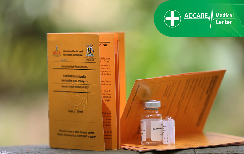 yellow fever vaccination card